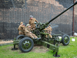 Suffolk Regiment and the Bofors gun